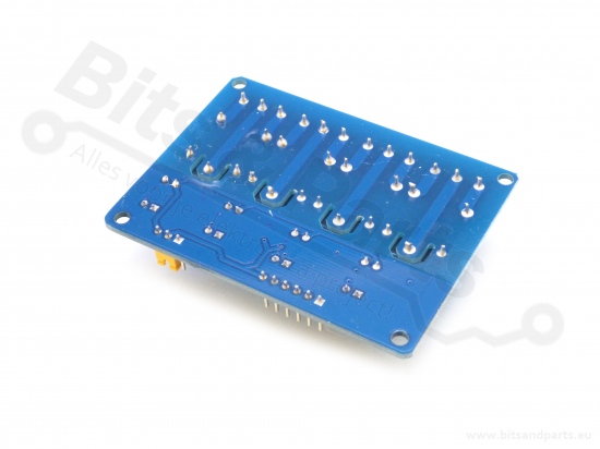 Relais board 4-kanaals 5V - optocoupled